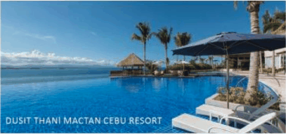Dusit Thani Mactan Cebu Resort pool/beach loungers