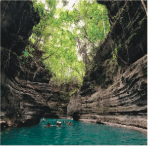 Kawasan Falls canyon