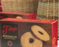 Rosquillos cookies with their box