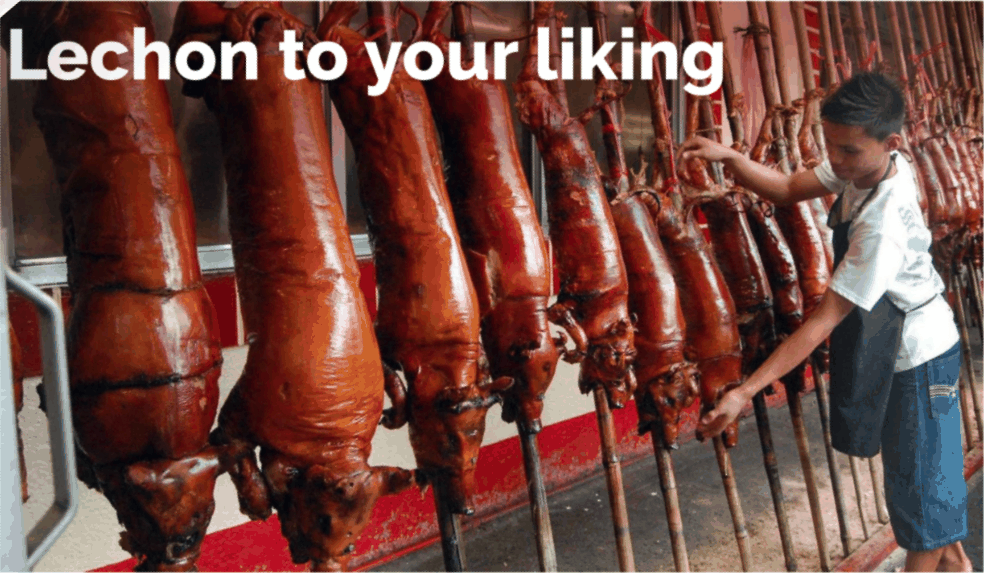 Whole roasted Cebu lechon
